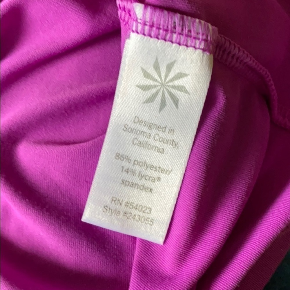 ATHLETA CAMISOLE PURPLE RACERBACK - Picture 5 of 5